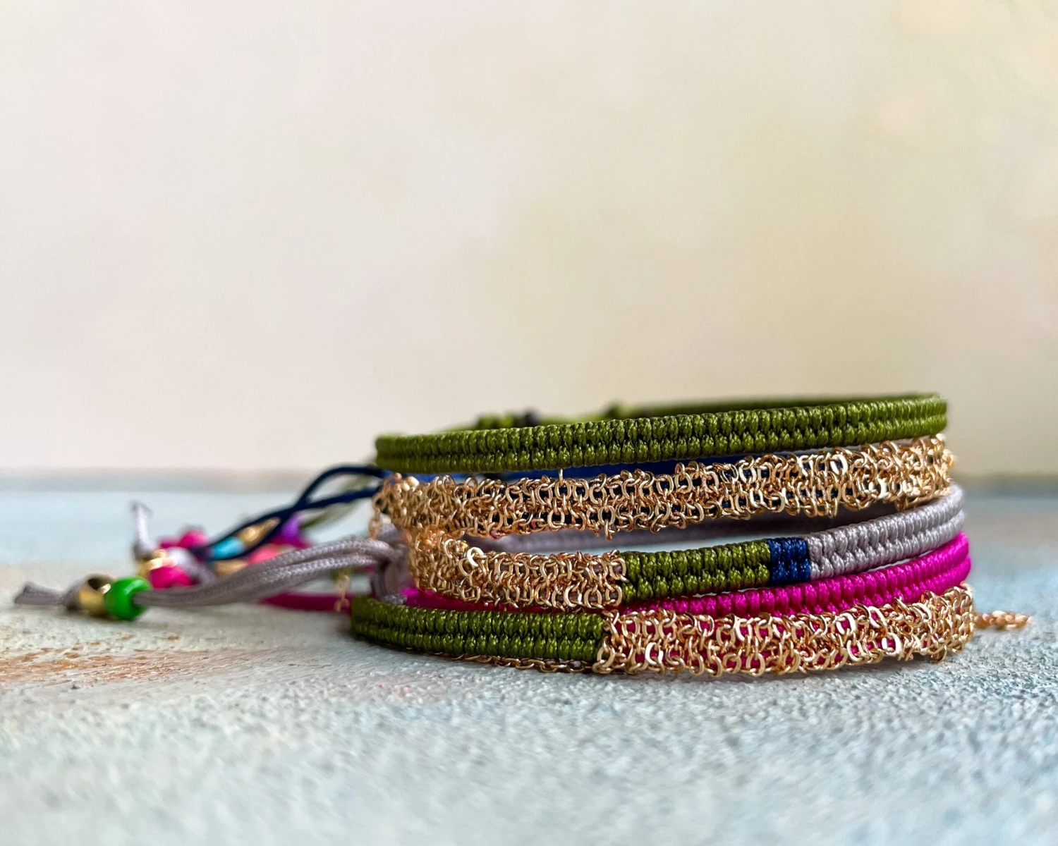 Essential Bracelet Set Of Five, Matching Bracelet, Adjustable Bracelet Set For Women, Chain Bracelet, Beach Party Accessory, Christmas Gift 3 Essential Bracelet Set Of Five, Matching Bracelet, Adjustable Bracelet Set For Women, Chain Bracelet, Beach Party Accessory, Christmas Gift