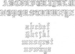 9ct Yellow Or Rose Gold ANY Star Sign Word Necklace, Zodiac Sign Name Necklace In Old English Font, Christmas Gift For Her, Daughter -Jewellery Paradise il fullxfull.3542666805 2l7k