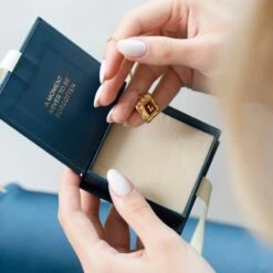 18k Vintage Gold Personalised Necklace, Initial Enamel Jewellery, 50th Female Gift, 30th Birthday Present For Women, Christmas Gift 16 18k Vintage Gold Personalised Necklace, Initial Enamel Jewellery, 50th Female Gift, 30th Birthday Present For Women, Christmas Gift -Jewellery Paradise il fullxfull.3558222079 q3v2