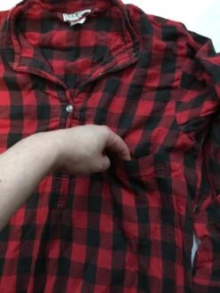 Vintage L.L Bean Nightgown - Flannel Nighty - Red And Black Plaid Shirt - Tartan Nighty - Christmas Pyjamas - Cotton Nightshirt - 90s -Jewellery Paradise il fullxfull.3566861981 dvlw