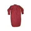 Vintage L.L Bean Nightgown - Flannel Nighty - Red And Black Plaid Shirt - Tartan Nighty - Christmas Pyjamas - Cotton Nightshirt - 90s