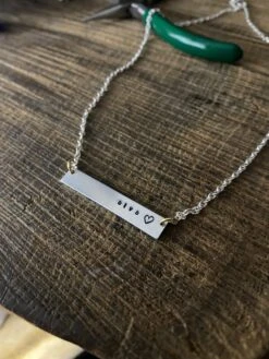 Hand Stamped Personalised Silver Plaque Name Initial Keepsake Necklace Jewellery Lovechilds Name Birthday Christmas Valentines Unique Gift 5 Hand Stamped Personalised Silver Plaque Name Initial Keepsake Necklace Jewellery Lovechilds Name Birthday Christmas Valentines Unique Gift -Jewellery Paradise il fullxfull.3586284279 57xv