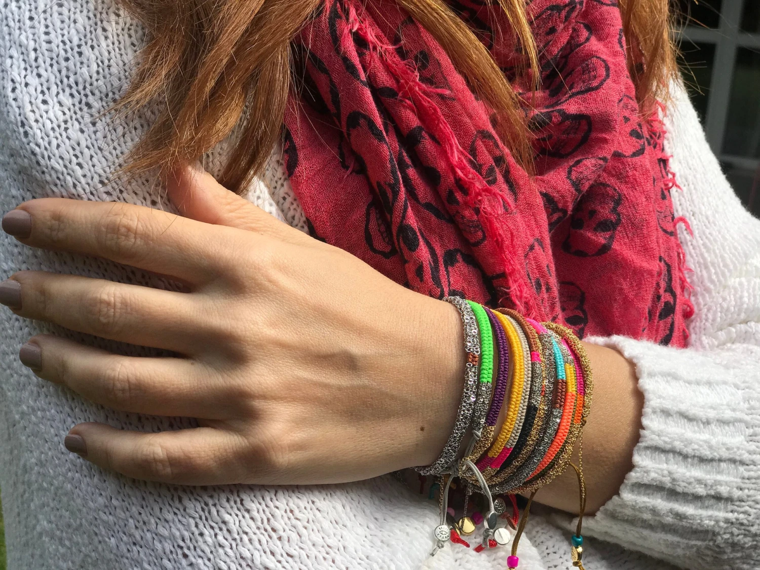 Essential Bracelet Set Of Five, Matching Bracelet, Adjustable Bracelet Set For Women, Chain Bracelet, Beach Party Accessory, Christmas Gift 11 Essential Bracelet Set Of Five, Matching Bracelet, Adjustable Bracelet Set For Women, Chain Bracelet, Beach Party Accessory, Christmas Gift - Image 9