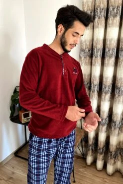 Men's Pajamas Set, Winter Warm Fleece Non-Sweaty , Thick And Warm Pajama Set, Winter Pajamas For Men, Cozy Man Pajama Set, Christmas Gift 16 Men's Pajamas Set, Winter Warm Fleece Non-Sweaty , Thick And Warm Pajama Set, Winter Pajamas For Men, Cozy Man Pajama Set, Christmas Gift -Jewellery Paradise il fullxfull.3600794711 newo