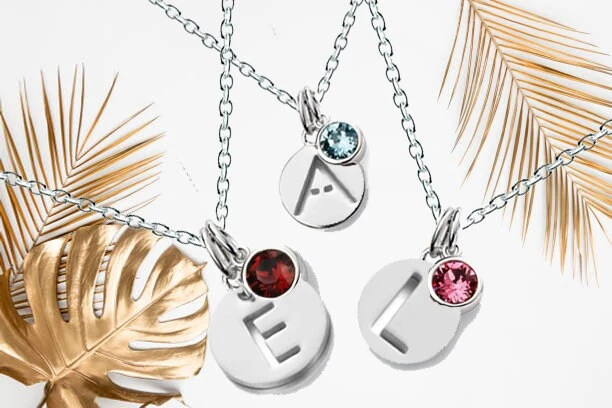Swarovski Crystal Necklace, Personalised Birthstone Necklace, Sterling Silver, Initial, Personalised Gifts, Gifts For Mum, Christmas Gifts 3 Swarovski Crystal Necklace, Personalised Birthstone Necklace, Sterling Silver, Initial, Personalised Gifts, Gifts For Mum, Christmas Gifts