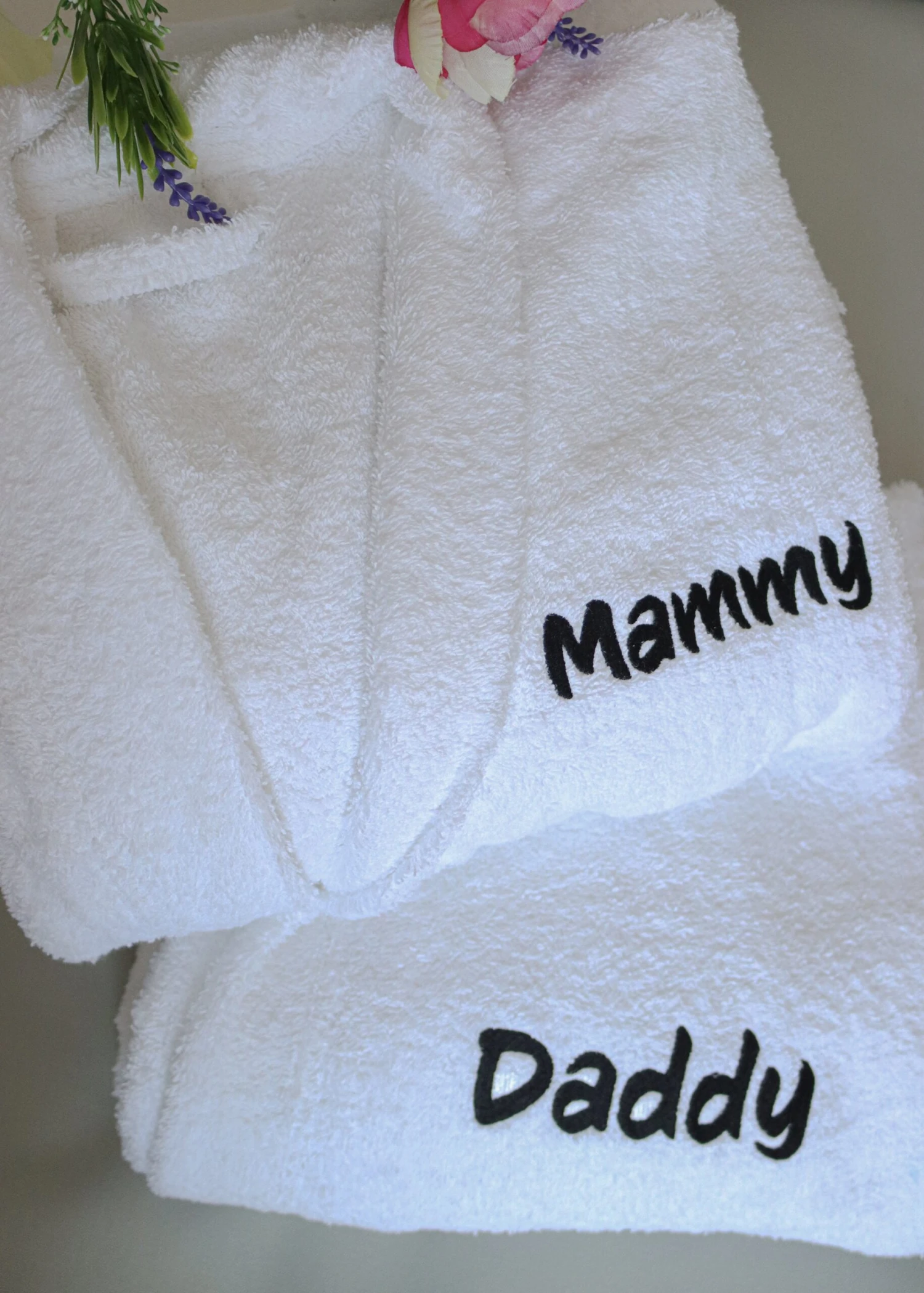 Christmas Gift For Her, Personalised Dressing Gown Terry Bathrobe 8 Christmas Gift For Her, Personalised Dressing Gown Terry Bathrobe - Image 6