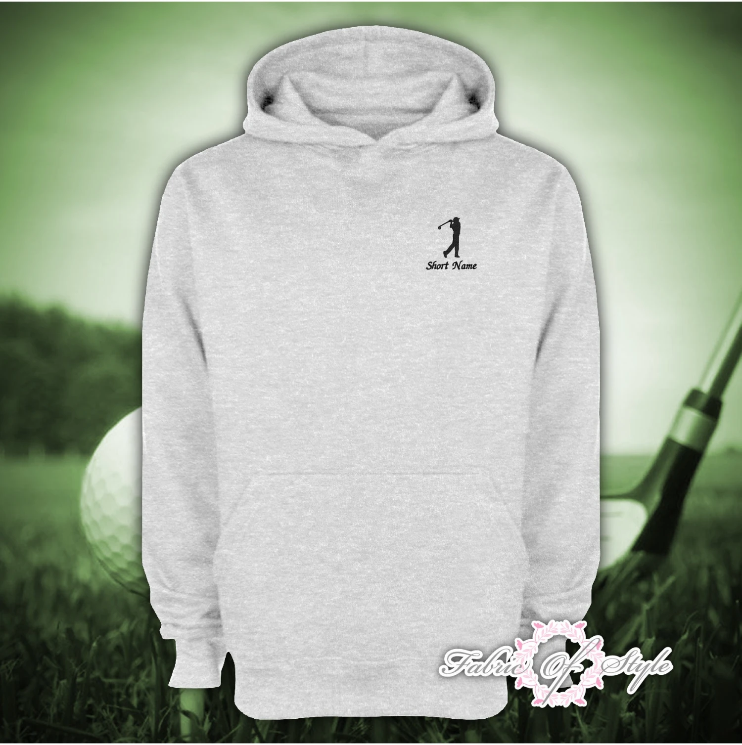 Personalised Embroidered Hoodie Golf Any Name Or InitialsGift Gifts Men Perfect For Dad, Grandad, Birthday, Christmas , Fathers Day 5 Personalised Embroidered Hoodie Golf Any Name Or InitialsGift Gifts Men Perfect For Dad, Grandad, Birthday, Christmas , Fathers Day - Image 3