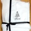 Buddha Personalised Embroidered Quality Bath Robe Birthday Valentine Christmas