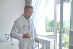 Christmas Gift For Him, Personalised Men's Bathrobe