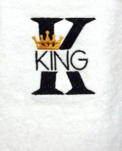 King Queen Personalised Embroidered Quality Bath Robe Birthday Valentine Christmas 8 King Queen Personalised Embroidered Quality Bath Robe Birthday Valentine Christmas -Jewellery Paradise il fullxfull.3734359857 33hk