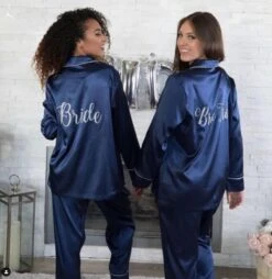 UNISEX Christmas Pajama Bridesmaid PajamasCouple Pajama Honeymoon Gift, Couples Pajamas, Matching Family Pajamas, Bridesmaid Pajamas -Jewellery Paradise il fullxfull.3806881845 5w4s