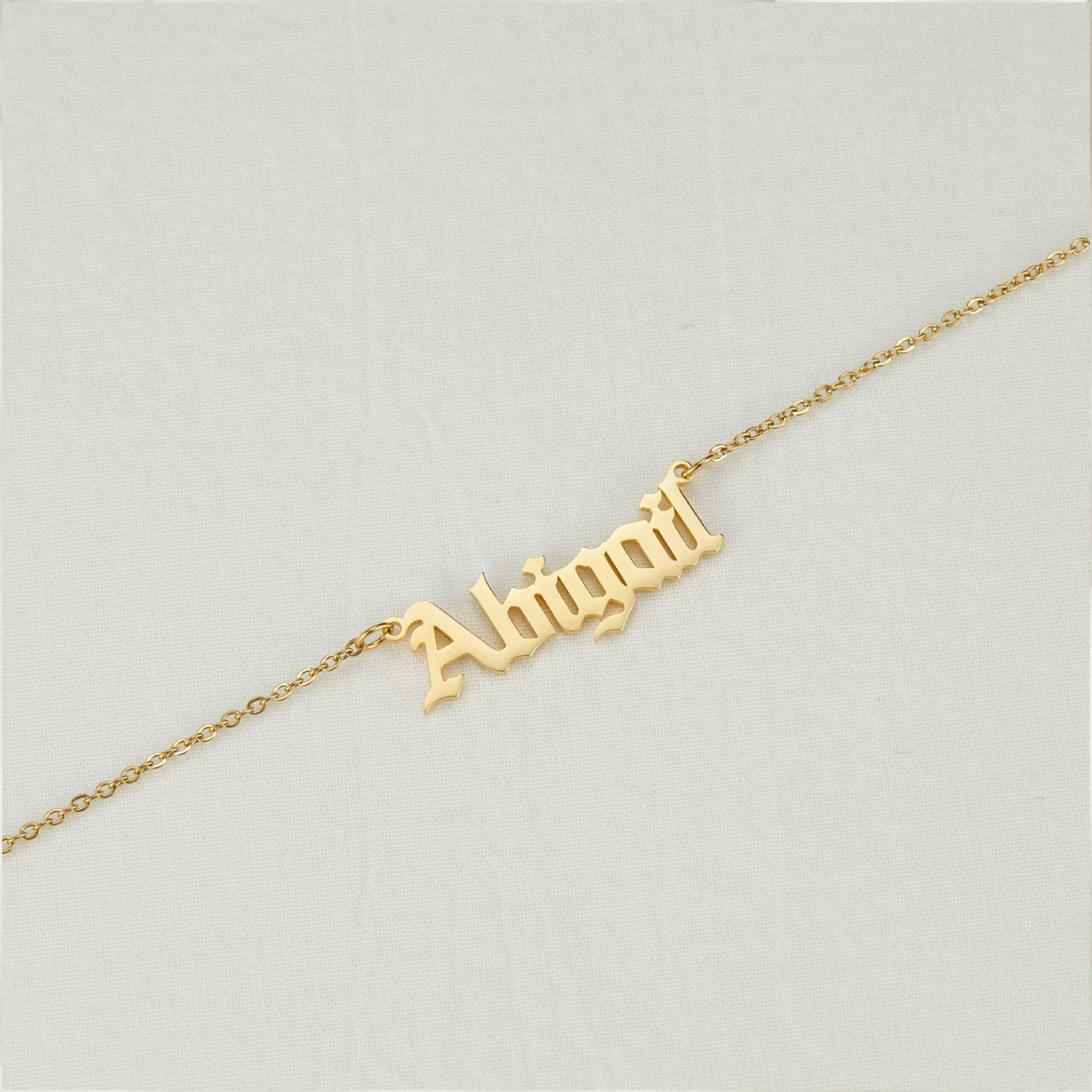 Silver Personalised Name Necklace, Birthday Gifts For Her, Personalized Engraved Jewelry, 18K Gold Plated Necklace, Christmas Gifts For Her 9 Silver Personalised Name Necklace, Birthday Gifts For Her, Personalized Engraved Jewelry, 18K Gold Plated Necklace, Christmas Gifts For Her - Image 7