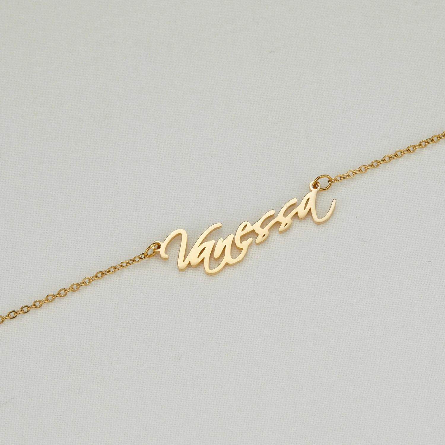 Silver Personalised Name Necklace, Birthday Gifts For Her, Personalized Engraved Jewelry, 18K Gold Plated Necklace, Christmas Gifts For Her 10 Silver Personalised Name Necklace, Birthday Gifts For Her, Personalized Engraved Jewelry, 18K Gold Plated Necklace, Christmas Gifts For Her - Image 8