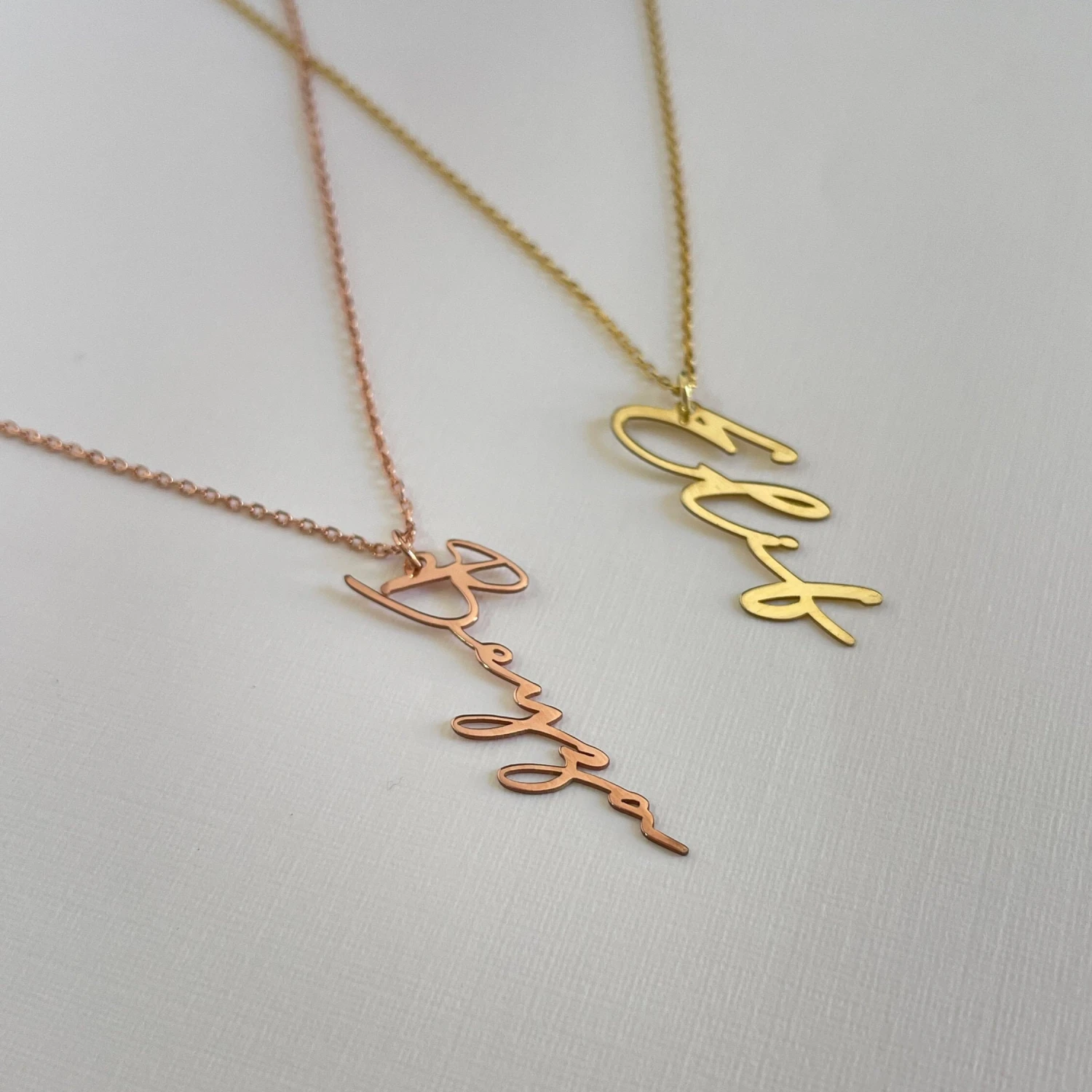 Named Necklace, Personalized Necklace, Signature Necklace, Personalized Jewelry, Best Friend Gift, Birthday Personalized Gift, Christmas 3 Named Necklace, Personalized Necklace, Signature Necklace, Personalized Jewelry, Best Friend Gift, Birthday Personalized Gift, Christmas