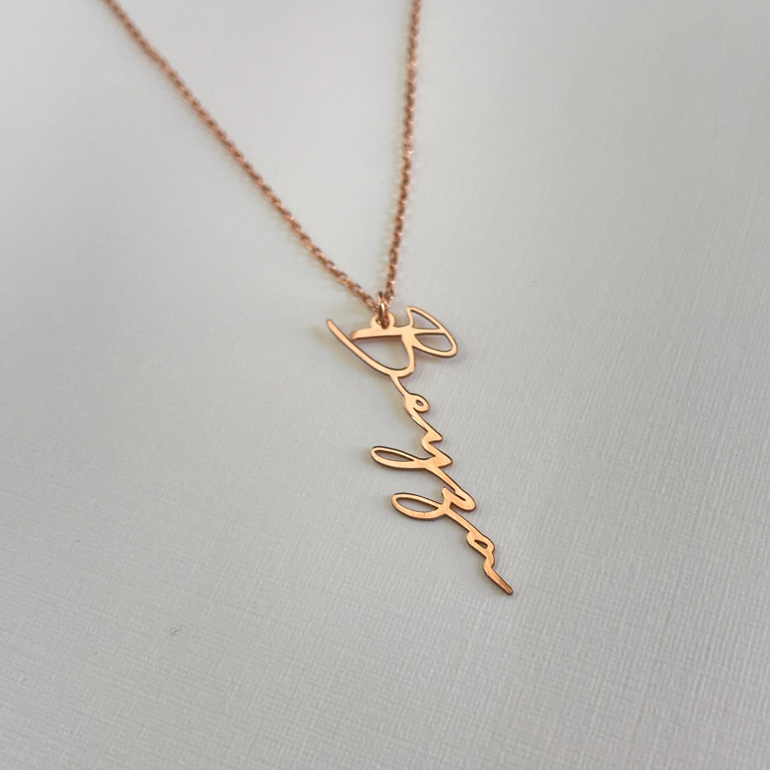 Named Necklace, Personalized Necklace, Signature Necklace, Personalized Jewelry, Best Friend Gift, Birthday Personalized Gift, Christmas 4 Named Necklace, Personalized Necklace, Signature Necklace, Personalized Jewelry, Best Friend Gift, Birthday Personalized Gift, Christmas - Image 2