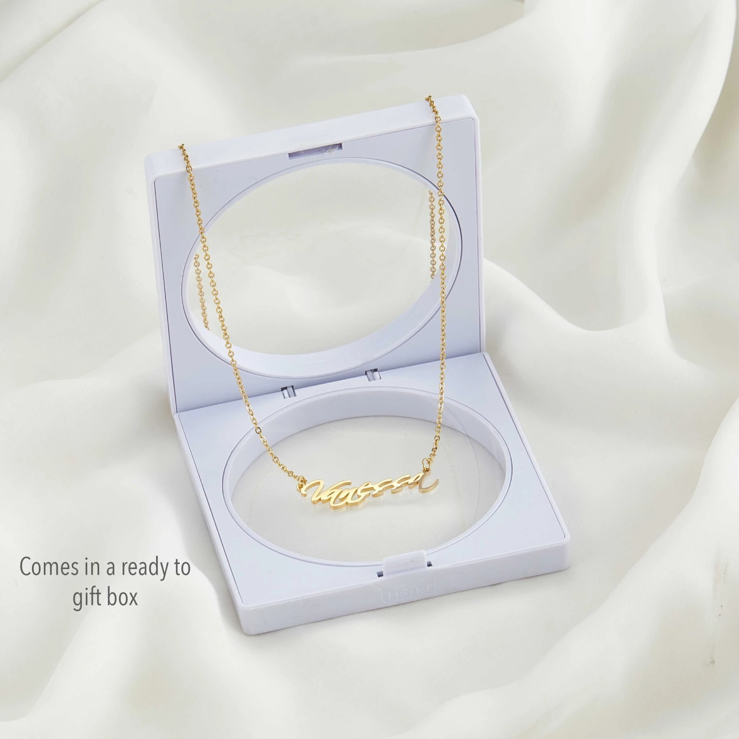 Silver Personalised Name Necklace, Birthday Gifts For Her, Personalized Engraved Jewelry, 18K Gold Plated Necklace, Christmas Gifts For Her 3 Silver Personalised Name Necklace, Birthday Gifts For Her, Personalized Engraved Jewelry, 18K Gold Plated Necklace, Christmas Gifts For Her