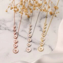 Sterling Silver Daisy Necklace, Gift For Mum,Christmas Gift Necklace, Best Friend Gift Neklace, Multi Daisy Necklace,Disy Flower Necklace 12 Sterling Silver Daisy Necklace, Gift For Mum,Christmas Gift Necklace, Best Friend Gift Neklace, Multi Daisy Necklace,Disy Flower Necklace -Jewellery Paradise il fullxfull.3904632807 kvnp