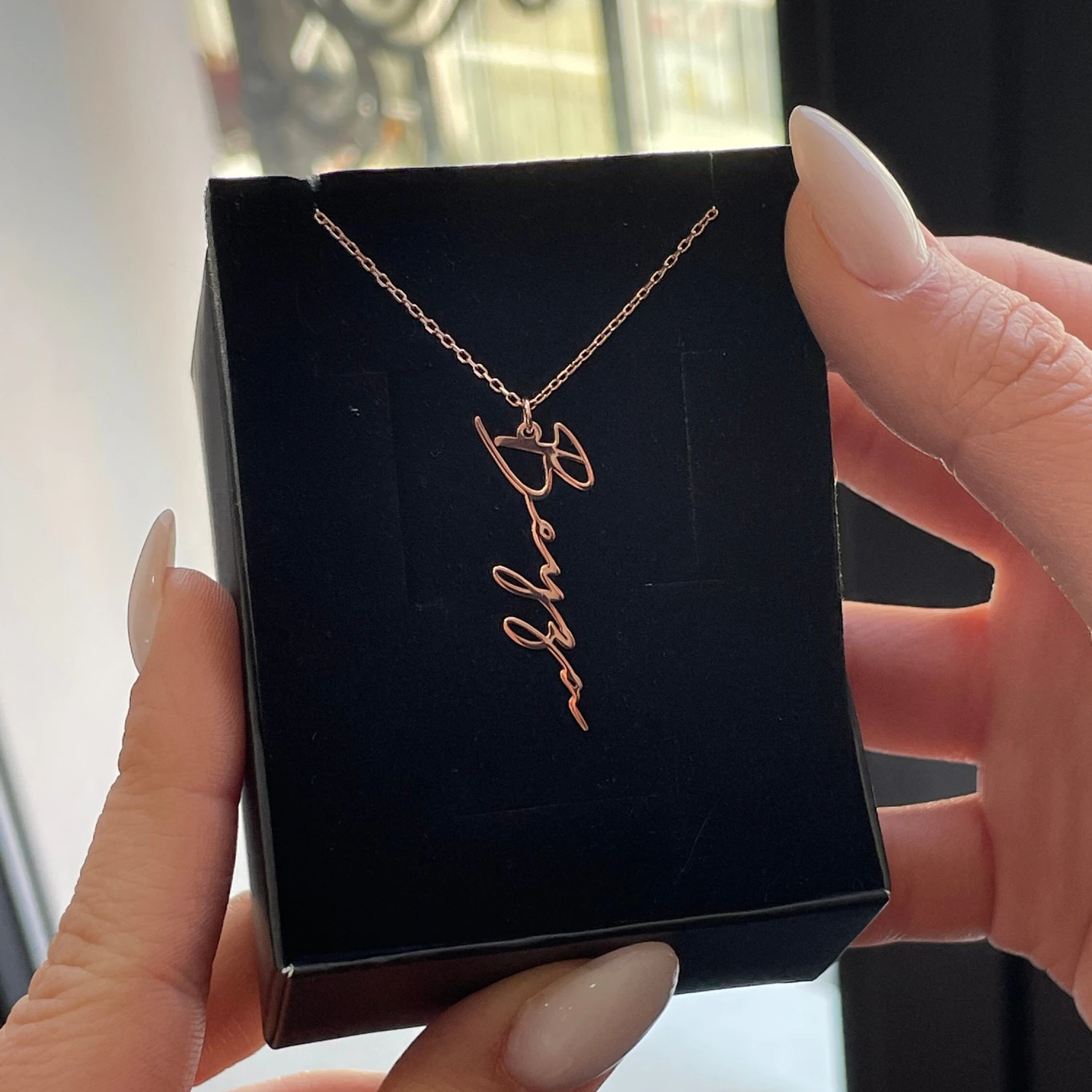 Named Necklace, Personalized Necklace, Signature Necklace, Personalized Jewelry, Best Friend Gift, Birthday Personalized Gift, Christmas 9 Named Necklace, Personalized Necklace, Signature Necklace, Personalized Jewelry, Best Friend Gift, Birthday Personalized Gift, Christmas - Image 7