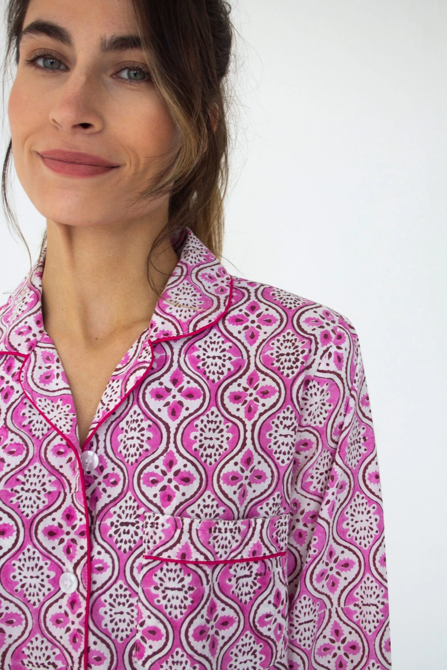 Pure 100% Breathable Organic Cotton Pyjamas,long Cotton Ladies Pj Set,unique Print Christmas Pajama,pretty Women’s Sleepwear,gift For Her,.. 11 Pure 100% Breathable Organic Cotton Pyjamas,long Cotton Ladies Pj Set,unique Print Christmas Pajama,pretty Women’s Sleepwear,gift For Her,.. - Image 9