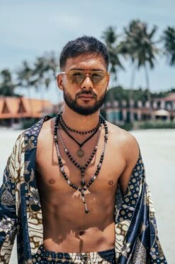 Black&Ivory Short Silk Kimono + Boxers ~ Silk Jacket Robe For Man ~ Silk Pajama Robe For Men ~ Cardigan With Boxers ~ Christmas Gift For Him 15 Black&Ivory Short Silk Kimono + Boxers ~ Silk Jacket Robe For Man ~ Silk Pajama Robe For Men ~ Cardigan With Boxers ~ Christmas Gift For Him -Jewellery Paradise il fullxfull.3940365668 4vpi