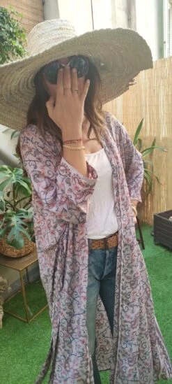Silk Kimono/ Women's Kimono/ Vintage Kimono/ Boho Kimono/ Handmade/ Boho/ Kimono Dress/gift Ideas/hippie Chic/boho/Christmas Gift -Jewellery Paradise il fullxfull.3959500299 q9m4