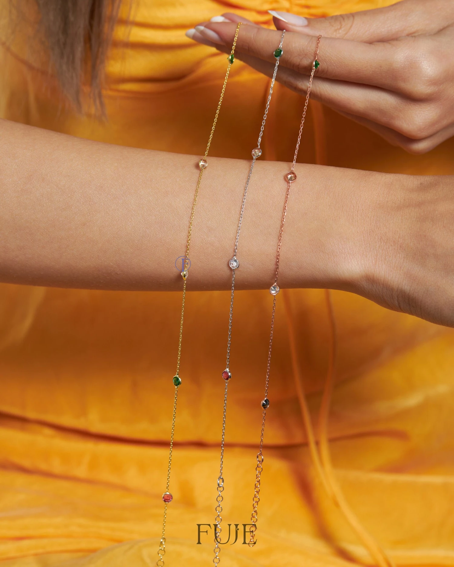 925 Silver Bracelet With Multiple Stones, Christmas Gift For Her, Minimalist Bracelets For Women, Best Friend Birthday Gift For Mom 8 925 Silver Bracelet With Multiple Stones, Christmas Gift For Her, Minimalist Bracelets For Women, Best Friend Birthday Gift For Mom - Image 6