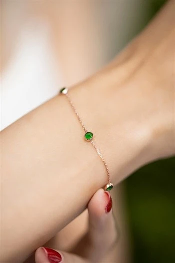 925 Silver Bracelet With Multiple Stones, Christmas Gift For Her, Minimalist Bracelets For Women, Best Friend Birthday Gift For Mom 3 925 Silver Bracelet With Multiple Stones, Christmas Gift For Her, Minimalist Bracelets For Women, Best Friend Birthday Gift For Mom