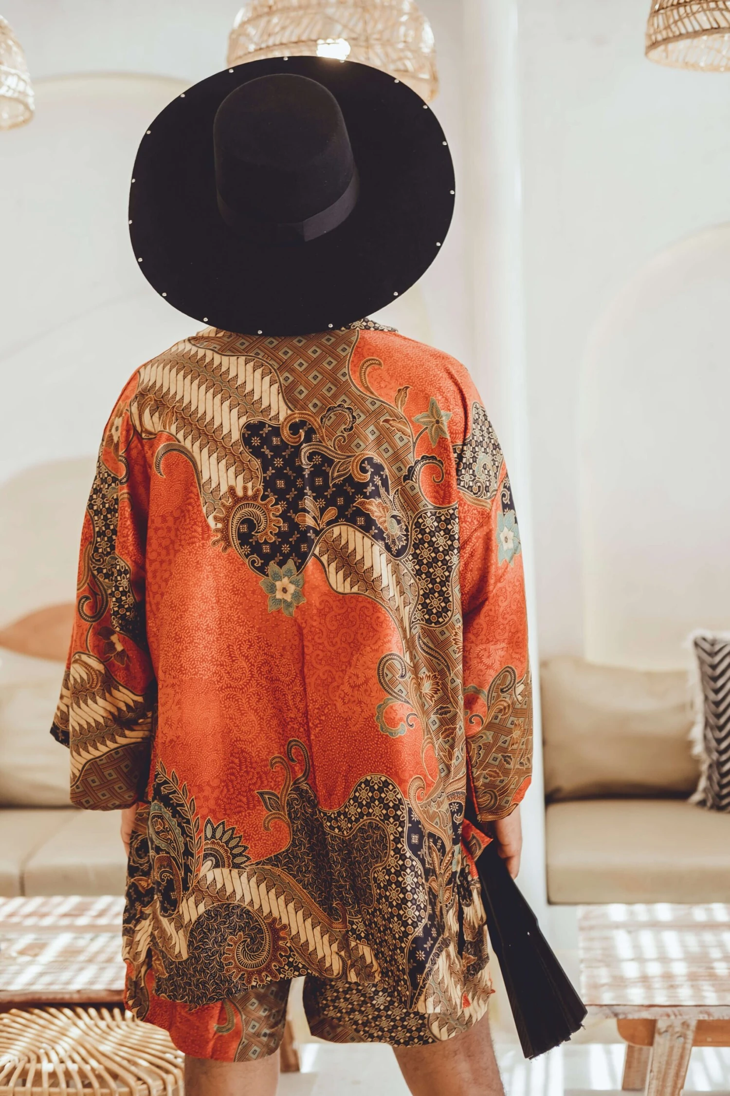 Red Short Silk Kimono + Boxers ~ Silk Jacket Robe For Man ~ Silk Pajama Robe For Men ~ Silk Cardigan With Boxers ~ Christmas Gift For Him 6 Red Short Silk Kimono + Boxers ~ Silk Jacket Robe For Man ~ Silk Pajama Robe For Men ~ Silk Cardigan With Boxers ~ Christmas Gift For Him - Image 4