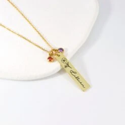 Birthstone Flower Necklace, Personalized Name Necklace With Birthstone, Birthday Gift, Gift For Mom, Personalized Jewelry, Christmas Gift 13 Birthstone Flower Necklace, Personalized Name Necklace With Birthstone, Birthday Gift, Gift For Mom, Personalized Jewelry, Christmas Gift -Jewellery Paradise il fullxfull.4007907511 1f5f