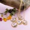Floral Necklace, Christmas Gifts, Gift For Her, Gifts For Women, Handmade Resin Necklace, Real Flower Jewellery, Botanical Dainty Jewelry -Jewellery Paradise il fullxfull.4012431592 cuw0