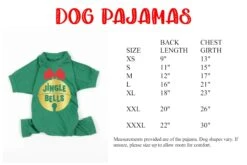 Jingle Bells Green Top Striped Christmas Pajamas 13 Jingle Bells Green Top Striped Christmas Pajamas -Jewellery Paradise il fullxfull.4017678746 3bhj