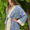 Blue Floral Kimono Robe, Long Kimono Robe, Bridal Party Robe, Cotton Kimono Dressing Gown, Beach Coverup Robe, Christmas Gift, One Size 2 Blue Floral Kimono Robe, Long Kimono Robe, Bridal Party Robe, Cotton Kimono Dressing Gown, Beach Coverup Robe, Christmas Gift, One Size -Jewellery Paradise il fullxfull.4039012218 7yaa