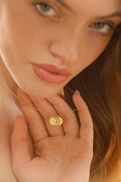 14k Gold Personalized Minimalist Disk Necklace ∙ Initial Disk Necklace ∙ Triple Disk Jewelry ∙ Gift For Mom ∙ Kids Name ∙ Christmas Gift 12 14k Gold Personalized Minimalist Disk Necklace ∙ Initial Disk Necklace ∙ Triple Disk Jewelry ∙ Gift For Mom ∙ Kids Name ∙ Christmas Gift -Jewellery Paradise il fullxfull.4054027982 3zem