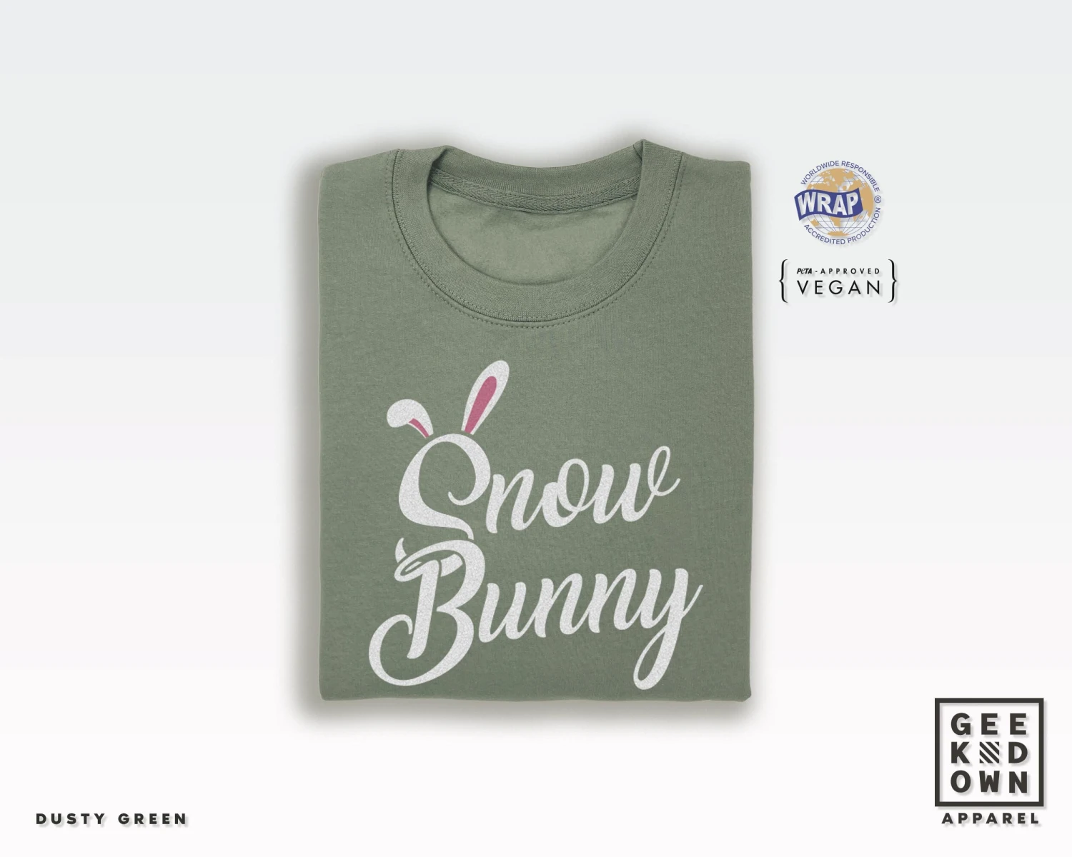 Snow Bunny Sweatshirt Jumper (christmas Sweatshirts / Christmas Sweater / Cute Xmas Jumper / Secret Santa / Funny Xmas / Cute Xmas) 7 Snow Bunny Sweatshirt Jumper (christmas Sweatshirts / Christmas Sweater / Cute Xmas Jumper / Secret Santa / Funny Xmas / Cute Xmas) - Image 5