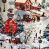 Christmas Village Flannel Pajama Pants, Lounge Pants, Sleep Bottoms, Matching Family Pj's, Available Is Sizes XS-XXL,with "DEEP" Pockets! -Jewellery Paradise il fullxfull.4056129342 clxh