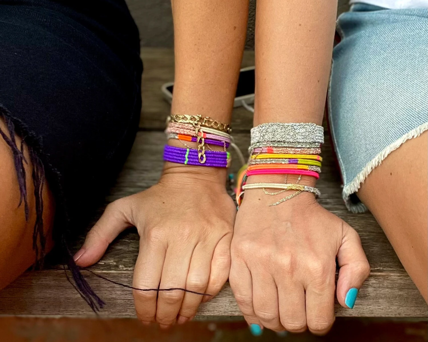 Handwoven Bracelet Stack, Boho & Hippie Style Wristband, Bracelet For Women, Everyday Bracelet, Christmas Gift 12 Handwoven Bracelet Stack, Boho & Hippie Style Wristband, Bracelet For Women, Everyday Bracelet, Christmas Gift - Image 10