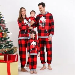 Hooded Family Matching Pajama Family Christmas Pjamas Couples Matching Sleepwear Christmas Pajamas Outfit