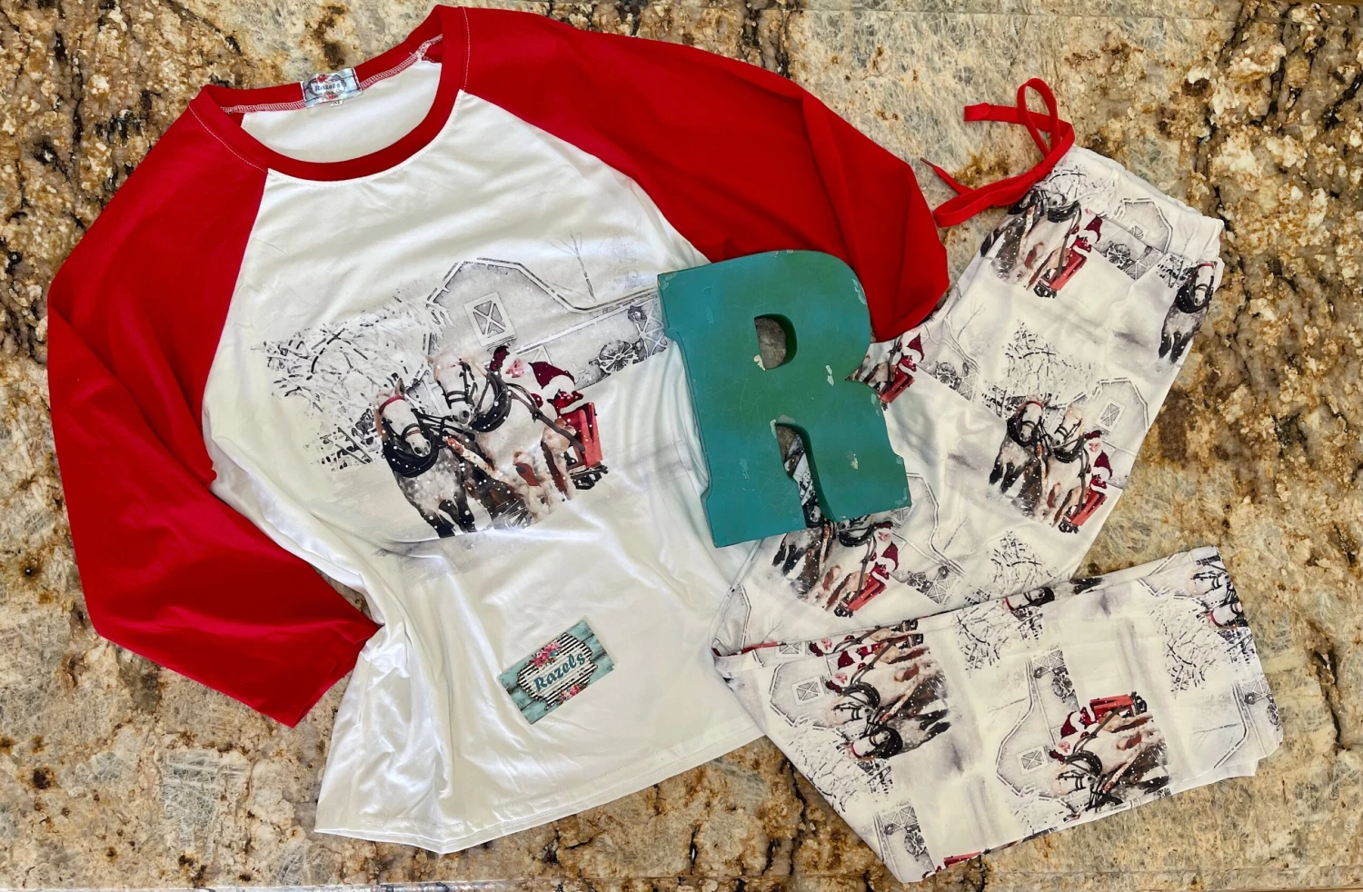 Cowboy Christmas PJs, Western CHRISTMAS Pajamas, White Christmas Nostalgic Vintage, Matching Christmas PJs 3 Cowboy Christmas PJs, Western CHRISTMAS Pajamas, White Christmas Nostalgic Vintage, Matching Christmas PJs