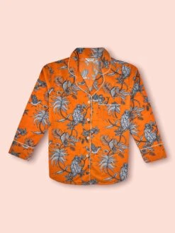 Cotton Shirt, 100% Organic PJ, Christmas Gift For Her, Orange Shirt UK, Womens Christmas Present UK, Sustainable Nightwear Pjs,Gifts For Her 15 Cotton Shirt, 100% Organic PJ, Christmas Gift For Her, Orange Shirt UK, Womens Christmas Present UK, Sustainable Nightwear Pjs,Gifts For Her -Jewellery Paradise il fullxfull.4100049468 6979