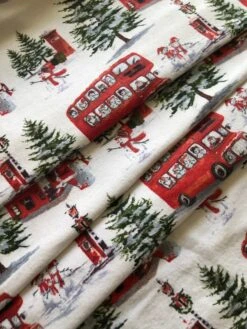 Christmas Snowman On BusFlannel Pajama Pants, Lounge Pants, Sleep Bottoms, Matching Family Pj's, Available Is Sizes XS-XXL -Jewellery Paradise il fullxfull.4103761119 fozu