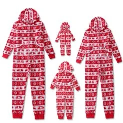 2022 Fleece Family Matching Pajama Family Christmas Pjamas Couples Matching Sleepwear Christmas Pajamas Outfit