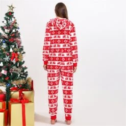 2022 Fleece Family Matching Pajama Family Christmas Pjamas Couples Matching Sleepwear Christmas Pajamas Outfit -Jewellery Paradise il fullxfull.4122136435 1qsa