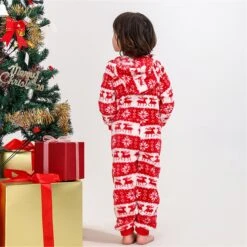 2022 Fleece Family Matching Pajama Family Christmas Pjamas Couples Matching Sleepwear Christmas Pajamas Outfit -Jewellery Paradise il fullxfull.4122137021 1s89