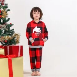 Hooded Family Matching Pajama Family Christmas Pjamas Couples Matching Sleepwear Christmas Pajamas Outfit -Jewellery Paradise il fullxfull.4123805173 puwu