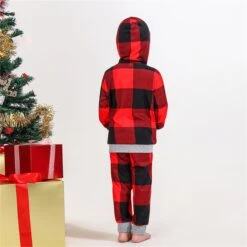 Hooded Family Matching Pajama Family Christmas Pjamas Couples Matching Sleepwear Christmas Pajamas Outfit -Jewellery Paradise il fullxfull.4123805821 7bl9
