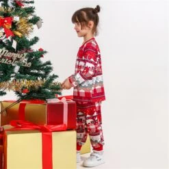 2022 Family Matching Pajama Family Christmas Pjamas Couples Matching Sleepwear Christmas Pajamas Outfit -Jewellery Paradise il fullxfull.4124242599 jifu