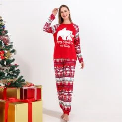 2022 Family Matching Pajama Family Christmas Pjamas Couples Matching Sleepwear Christmas Pajamas Outfit -Jewellery Paradise il fullxfull.4124244947 hxpl