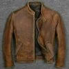 Leather Jacket Men Mens Coat Biker Jacket Brown Hand Made Real Leather Vintage Style Jacket For Men Anniversary Gifts For Men Christmas Gift 1 Leather Jacket Men Mens Coat Biker Jacket Brown Hand Made Real Leather Vintage Style Jacket For Men Anniversary Gifts For Men Christmas Gift -Jewellery Paradise il fullxfull.4133820740 su7t