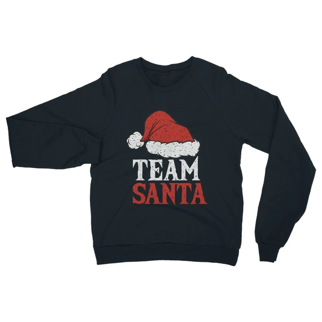 Personalised Team Santa Sweatshirt, Matching Christmas Jumper, Personalised Xmas Sweatshirt For Men Women, Personalized Christmas Gift 6 Personalised Team Santa Sweatshirt, Matching Christmas Jumper, Personalised Xmas Sweatshirt For Men Women, Personalized Christmas Gift - Image 4