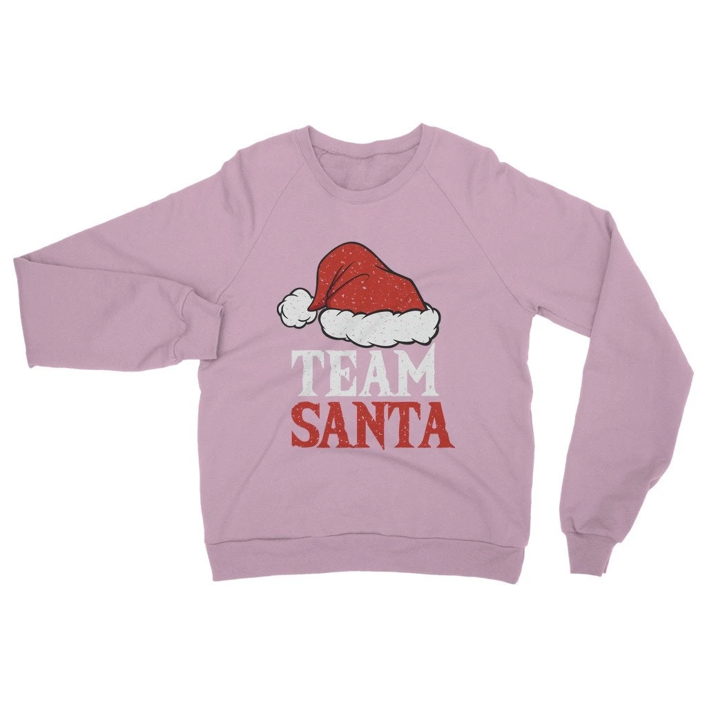 Personalised Team Santa Sweatshirt, Matching Christmas Jumper, Personalised Xmas Sweatshirt For Men Women, Personalized Christmas Gift 9 Personalised Team Santa Sweatshirt, Matching Christmas Jumper, Personalised Xmas Sweatshirt For Men Women, Personalized Christmas Gift - Image 7
